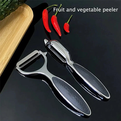 Multi-Function Stainless Steel Vegetable and Fruit Peeler Y & I Handheld Grater and Potato Peeler