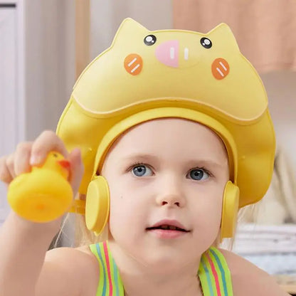 Adjustable Baby Shower Cap for Bathing and Hair Washing