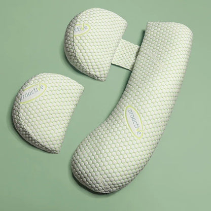 Multifunctional Pregnancy Pillow - Maternity Sleeping & Breastfeeding Support, Removable Washable Cover