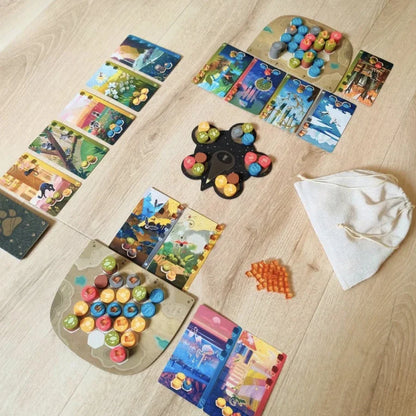 Animal Habitat Strategy Board Game - Create Landscapes & Wildlife | Ages 10+