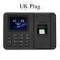 Fingerprint Time Clock Biometric Attendance Recorder with Password and ID Card Login for Office Attendance