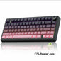 75% RGB Mechanical Gaming Keyboard — 78-Key Hot-Swappable Gasket Mount, 2.4G Wireless/Bluetooth/Wired, OEM Profile