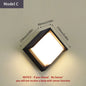LED Outdoor Wall Light with Radar Motion Sensor - Waterproof Modern Porch & Garden Lamp AC85-265V