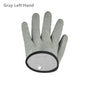Waterproof Anti-Cut Fishing Gloves - Full-Finger Non-Slip Latex Grip with Waist Hook (Left/Right)