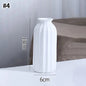 Ceramic Decorative Vase for Dried Flowers & Hydroponic Plants, Modern Table Ornament for Living Room Bedroom Office