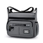 Men's Waterproof Crossbody Sling Bag - Business Casual Multi-Pocket Shoulder Bag, 27 x 8 x 22 cm (10.6 x 3.1 x 8.6 in), Adjustable Strap