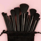 Soft Fluffy Professional Makeup Brush Set - 13-16pcs for Foundation, Eyeshadow, and More