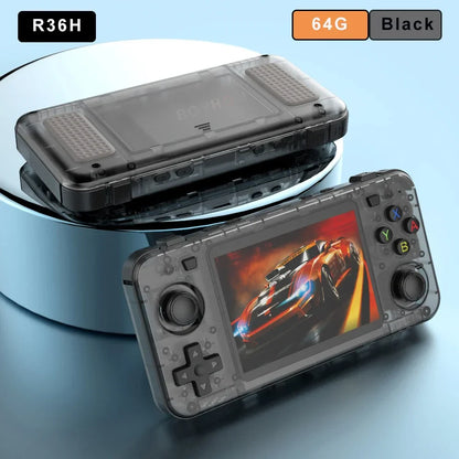 3.5-inch Handheld Retro Game Console — IPS Screen, 64GB, 3000mAh, Linux, 10,000+ Classic Games