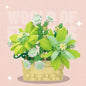DIY Potted Plant Building Blocks Set - Rose Sunflower Succulents Bonsai Tree Romantic Garden Kids Model Bricks Toy Kit