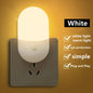 LED Plug-In Night Light with Auto Sensor (EU/US Plug) – Soft Warm Bedside Lamp for Bedroom, Kids, Hallway & Bathroom