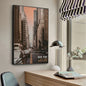 Modern New York City Manhattan Night View Lanscape Art Poste Poster HD Posters Home Room Bar Cafe Decor Art Wall Painting