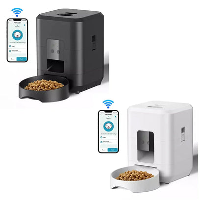 2L (2000g) Automatic Pet Feeder — Smart Programmable Food Dispenser for Cats & Dogs with Portion Control & Voice Recording