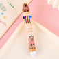 10-Color 0.5mm Gel Ink Pens Capybara Kawaii Multi-Color for School & Office