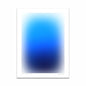 Modern , Minimalist, Wall Art, Gradient Swoosh Blue Orange, HD Canvas Print Poster, Home Living Room, Room Decoration