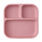 BPA-Free Silicone Suction Divided Baby Plate, Leakproof Toddler Meal Tray, Easy-Clean Kids Dinnerware