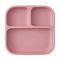 BPA Free Silicone Divided Suction Baby Plate