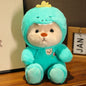 25/35cm (9.8/13.8 in) Anime Cosplay Joint Plushies Bear, Bunny, Duck, Shark and Pig Soft Stuffed Dolls for Girls