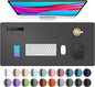 Large Waterproof PU Leather Desk Mat for Office & Home — Keyboard, Mouse & Writing Pad