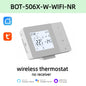 8-Zone Wireless Thermostat Hub – Central Heating Controller for Underfloor Heating, Boiler & Pump Control (Tuya/Smart Life, Alexa, Google Home)