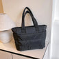 Large Capacity Women’s Tote Bag – Messenger Shoulder Handbag with Pockets