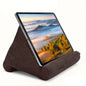 Multi-Angle Sponge Pillow Tablet Stand - Soft Cushion Holder for 7-12 Inch Tablets, Bed & Desk Reading Dock