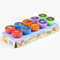 10pcs Assorted Self-Inking Stamps for Kids - DIY Craft & Scrapbooking