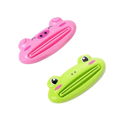 Animal Toothpaste Squeezer Tube Roller – Cute Cartoon Toothpaste Dispenser for Bathroom