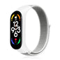 Nylon Loop Replacement Strap for Smart Fitness Tracker – Soft Adjustable Breathable Woven Wristband
