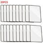 3X Ultra-Thin PVC Reading Magnifier Sheet 180 x 120 mm (7.08 x 4.72 in) Pack of 5-20