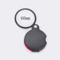 Folding Pocket Magnifier 6X/8X 50mm/60mm Leather Case Portable Handheld Loupe for Reading & Jewelry