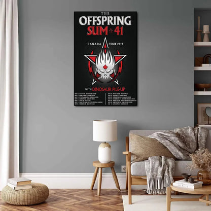 the offspring Anime Video Game Canvas Art Poster and Wall Art Picture Print Modern Family bedroom Decor Posters
