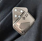 Fidget Spinner KK Pop Fingertip Gyro Solution Pressure Reduction Toy Push Poker Push Card EDC stainless Steel Toys Adult Gifts
