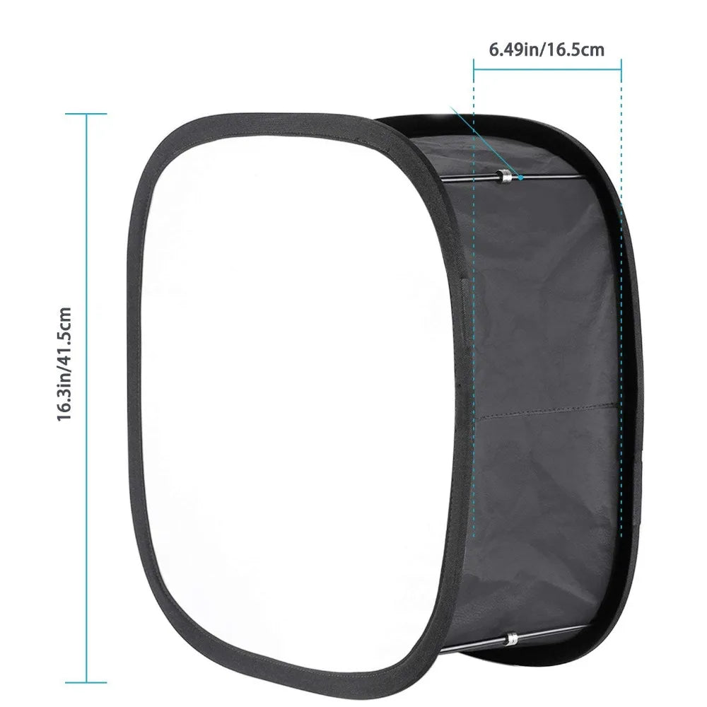 23*23 Softbox Diffuser for YONGNUO YN600L II YN900 YN300 YN300 III IV Led Video Light Panel Foldable Soft Filter