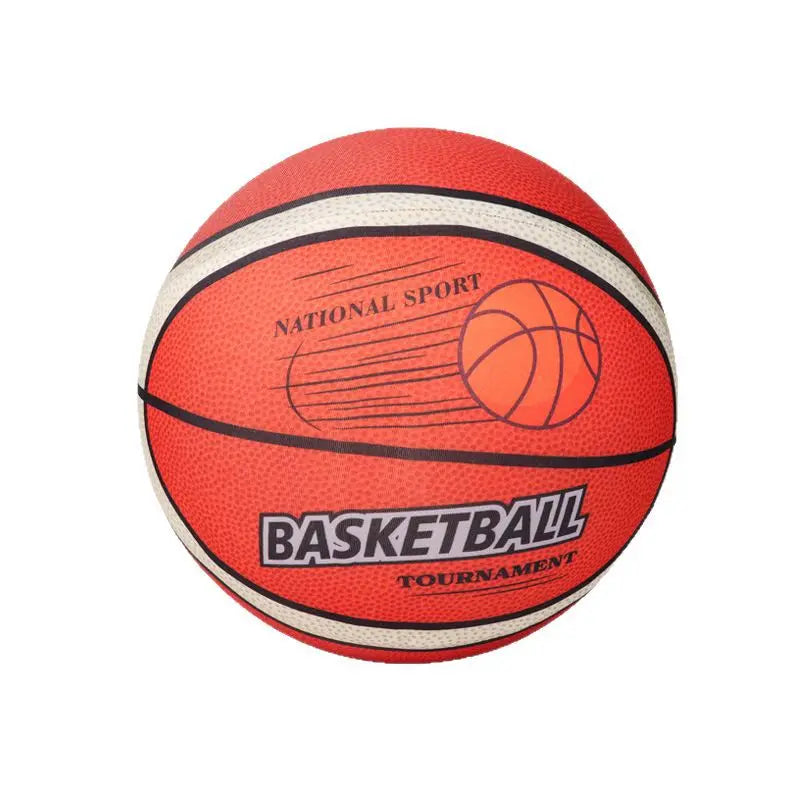 Silent Indoor Basketball — Low-Noise Sponge Training Ball Size 7