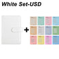 A6 100 Envelopes Eave Money, 52 Weeks Save Challenge, 30 Days Save, Euros USD Cash Envelopes Budget Planner Easy To Save