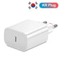 20W USB-C PD Fast Charger with USB-C Cable – Compact Travel Wall Adapter for Smartphones & Tablets