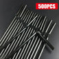 50-1000Pcs Multicolor Drinking Straws – Milk Tea & Party Supplies