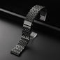 Stainless Steel Watchband Premium Bracelet Straps 18mm 20mm 22mm Universal Metal Watch Band Folding Buckle for Seiko for Rolex