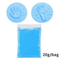 Baby Footprint Clay Kit Air-Dry 3D Hand & Footprint Keepsake DIY Non-Toxic Souvenir