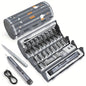 138-in-1 Mini Electric Screwdriver Set – Precision Magnetic Bits, Portable Rechargeable Alloy Kit for PC iPhone DIY Repairs