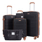 5-Piece Hardshell Luggage Set – 28-inch (70 cm), 24-inch (61 cm), 20-inch (51 cm) Spinner Suitcases with TSA Lock, Double 360° Spinner Wheels, Weekend Duffle & Toiletry Bag