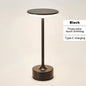 LED Touch Table Lamp USB Rechargeable Dimmable Color-Changing Night Light, Portable Desk Lamp for Bedroom Reading Restaurant Bar