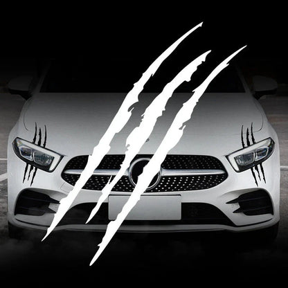 Reflective Monster Claw Scratch Car Sticker - Waterproof Vinyl Decal for Auto Exterior