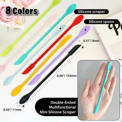 Double-Ended Silicone Wax Seal Spatula – Heat-Resistant Stir Stick & Scraper
