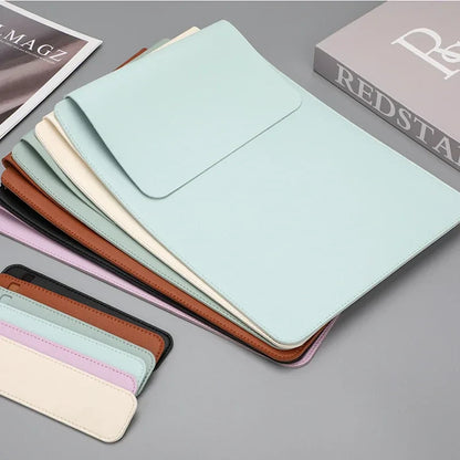 PU 13-Inch Waterproof Laptop Sleeve with Pen Case — MacBook Air/Pro