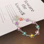 Colorful Macaron Bead Phone Lanyard Wrist Strap - Anti-Lost Short Handheld Mobile Chain for Women