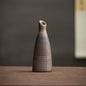Handmade Antique Ceramic Vases - Modern Minimalist Tabletop Vase for Living Room, Shelf & Mantel