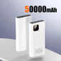 100000mAh 140W Portable Power Bank - Super Fast USB-C, Lightning & Triple USB Charger with Digital Display