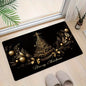 VIKAMA Christmas carpet soft doormat Christmas tree romantic floor mat living room carpet Rug For Bedroom Welcome Mat Outdoor