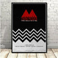 Twin Peaks TV Series Shows Classic Movie Anime Poster And Prints Canvas Painting Art Wall Pictures For Living Room Home Decor